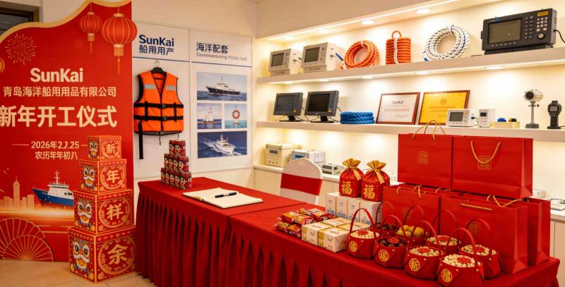 Qingdao SunKai Marine проводить церемонію відкриття Нового 2026 року