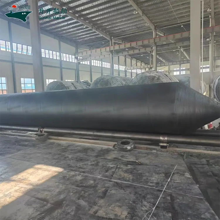 Qingdao Sunkai Marine Supplies Co., Ltd. з гордістю запускає свій новий продукт: багатошарову гумову подушку безпеки.